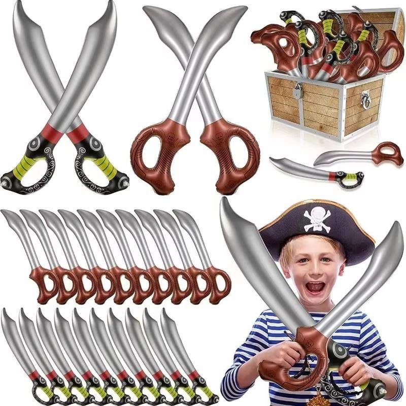 Cosplay Prop Knife - Hot-selling Funny Inflatable Pirate Swords Halloween