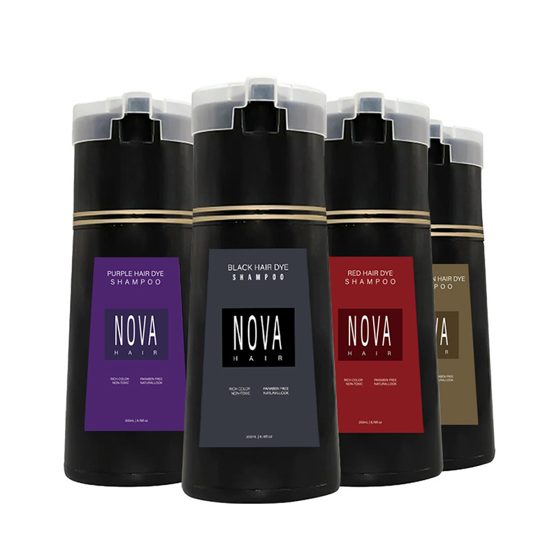 200ml Nova Hair Dye Shampoo Ha - đánh giá và giá Hair Spray Color
