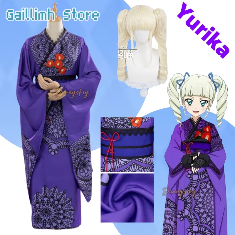 Aikatsu! Yurika Toudou Yukata  - đánh giá và giá Cosplay Prop Patterns