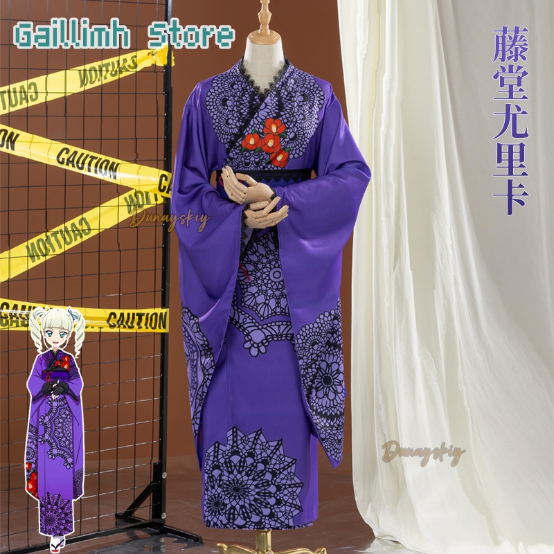 Aikatsu! Yurika Toudou Yukata  - đánh giá và giá Cosplay Prop Patterns