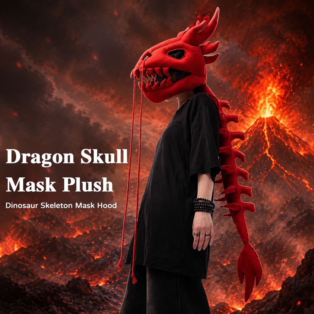 Dinosaur Skeleton Plush Headge - đánh giá và giá Cosplay Prop Patterns