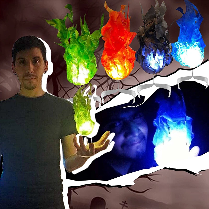 New Halloween Floating Firebal - đánh giá và giá Cosplay Fireball Prop