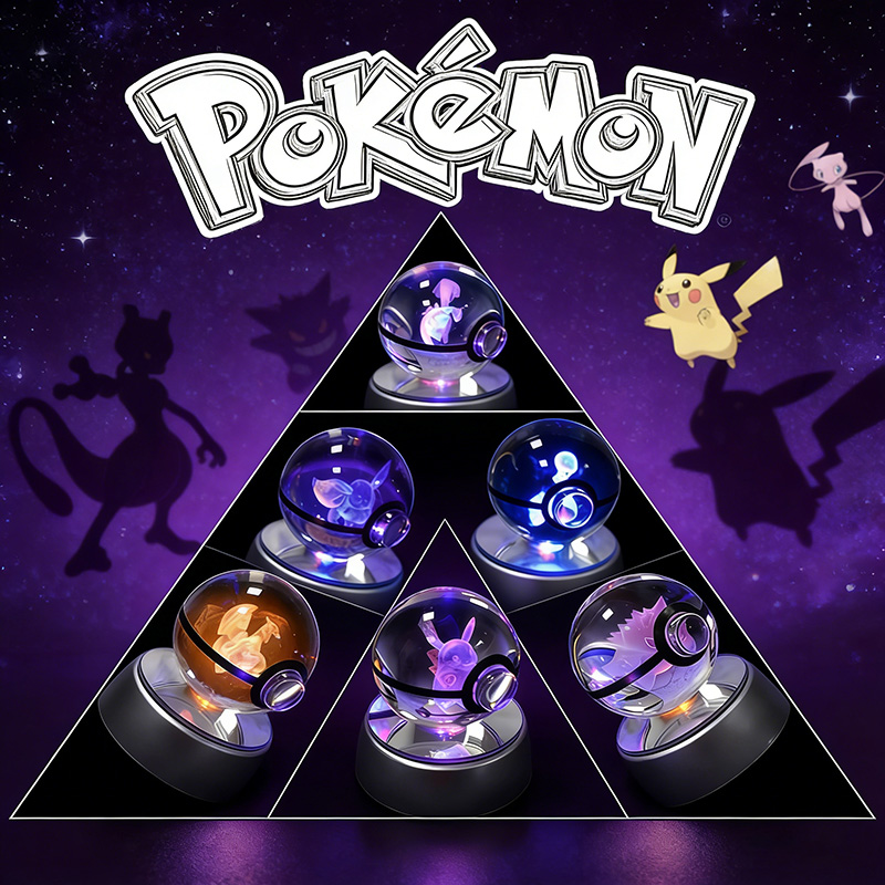 Pokemon Crystal Poké Ball 3D E - đánh giá và giá Cosplay Fireball Prop