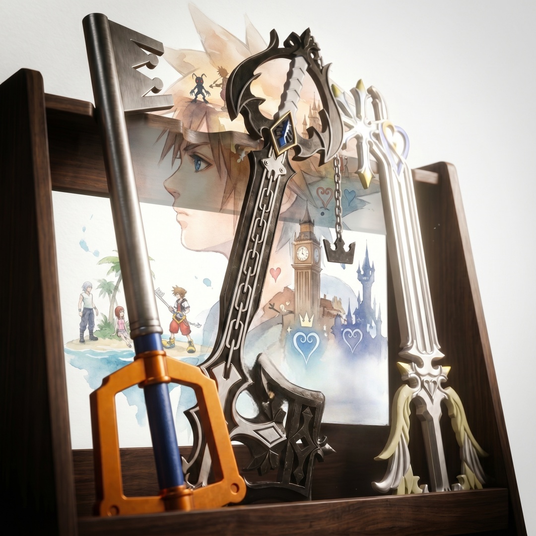 33.8inch Kingdom Hearts Sora K - đánh giá và giá Keyblade Cosplay Prop