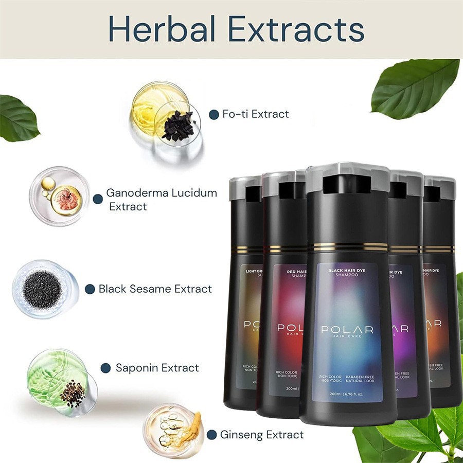 4 Colors POLAR Plant Extract H - đánh giá và giá Hair Spray Color