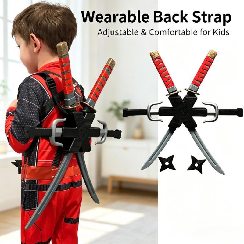 Halloween 1: 1 Ninja Set Child - đánh giá và giá Cosplay Prop Knife