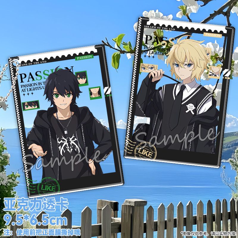 Anime Seraph of the End Hyakuy - đánh giá và giá Acrylic Cosplay Prop
