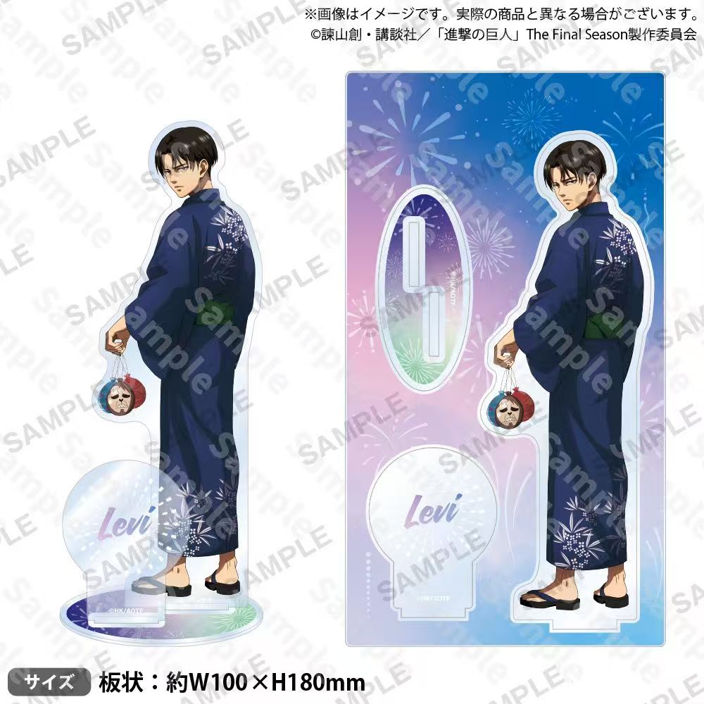 Attacking Giants Levi Figurine - đánh giá và giá Acrylic Cosplay Prop
