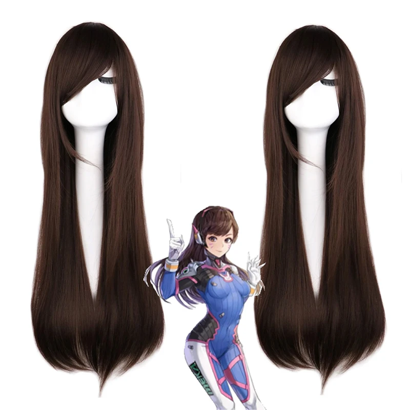 Cosplay Wig Anime Game Overwat - đánh giá và giá Dva Cosplay Prop