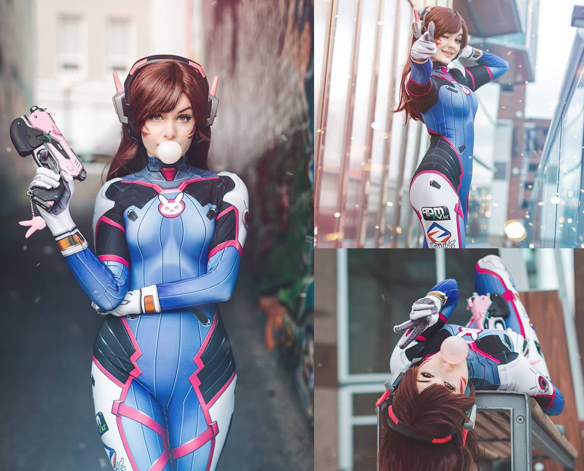 Nữ D. Va Trang Phục Hóa Trang  - đánh giá và giá Dva Cosplay Prop