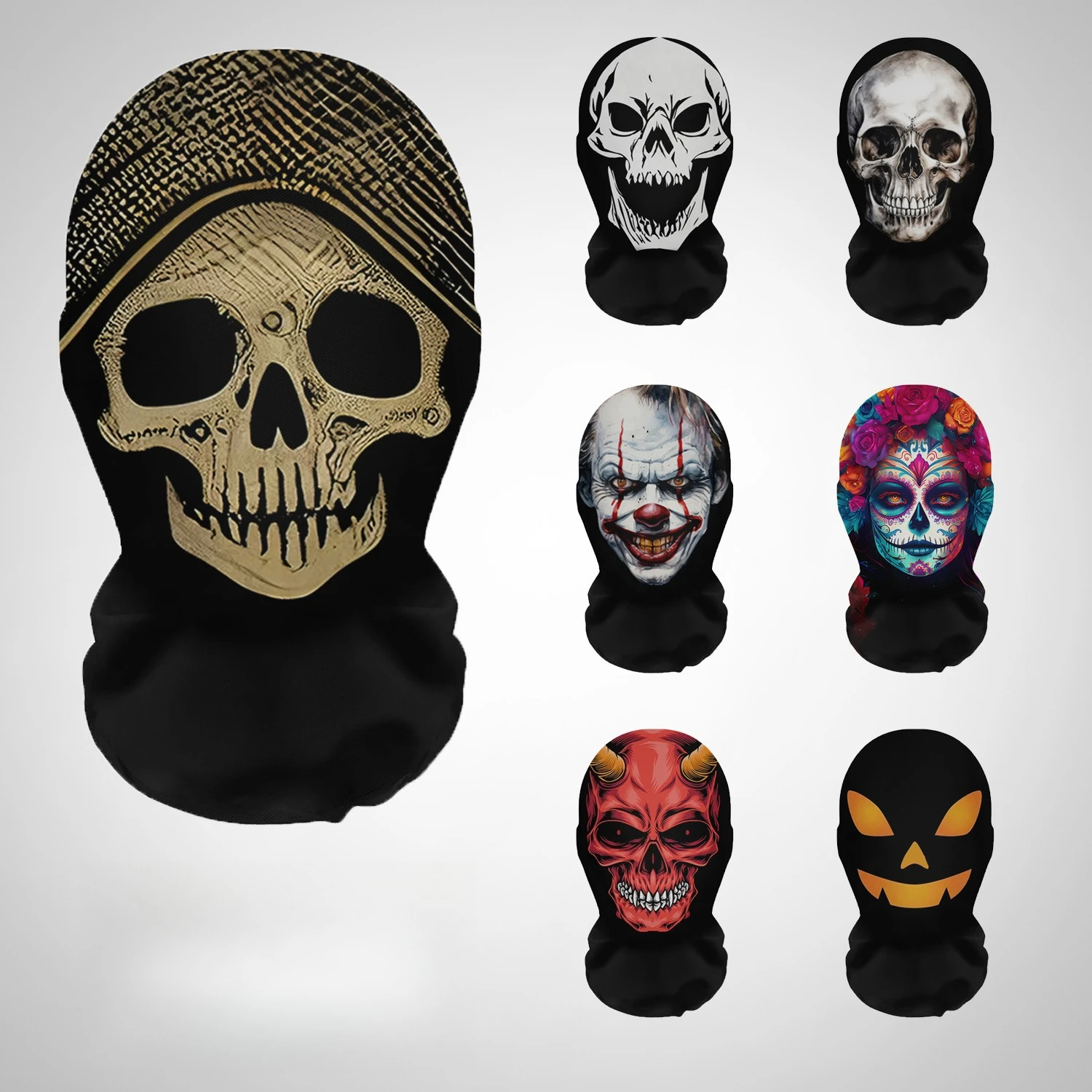Halloween Terror Masks 3D Prin - đánh giá và giá Cosplay Prop Patterns