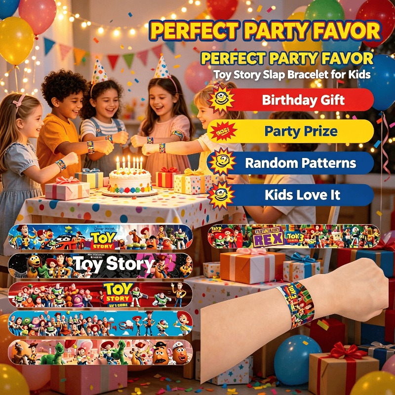 Cartoon Toy Story Slap Bracele - đánh giá và giá Cosplay Prop Filler