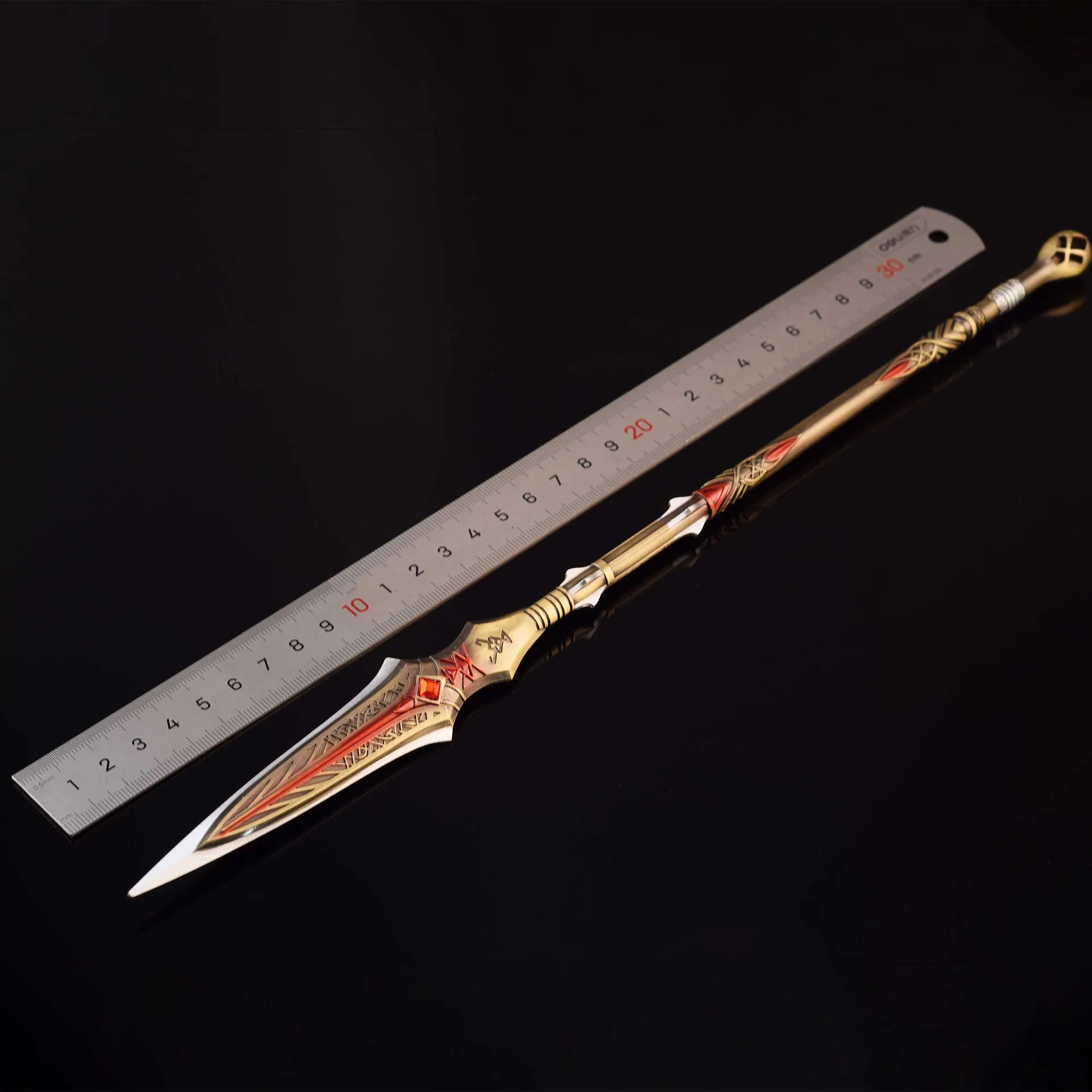 35cm Depnier Spear Kratos Spea - đánh giá và giá Cosplay Prop Dagger