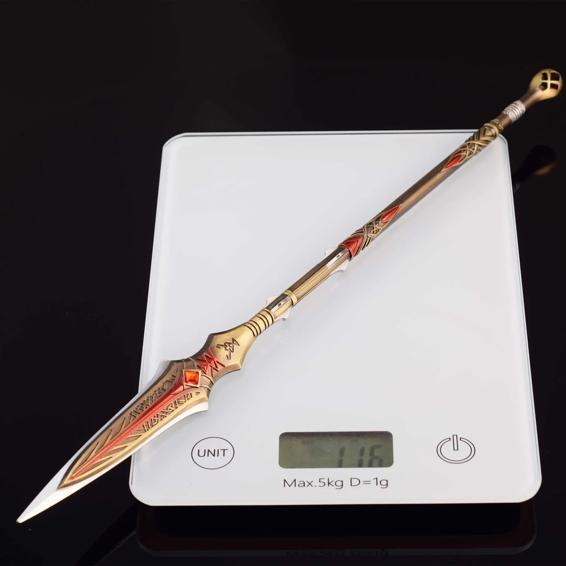 35cm Depnier Spear Kratos Spea - đánh giá và giá Cosplay Prop Dagger