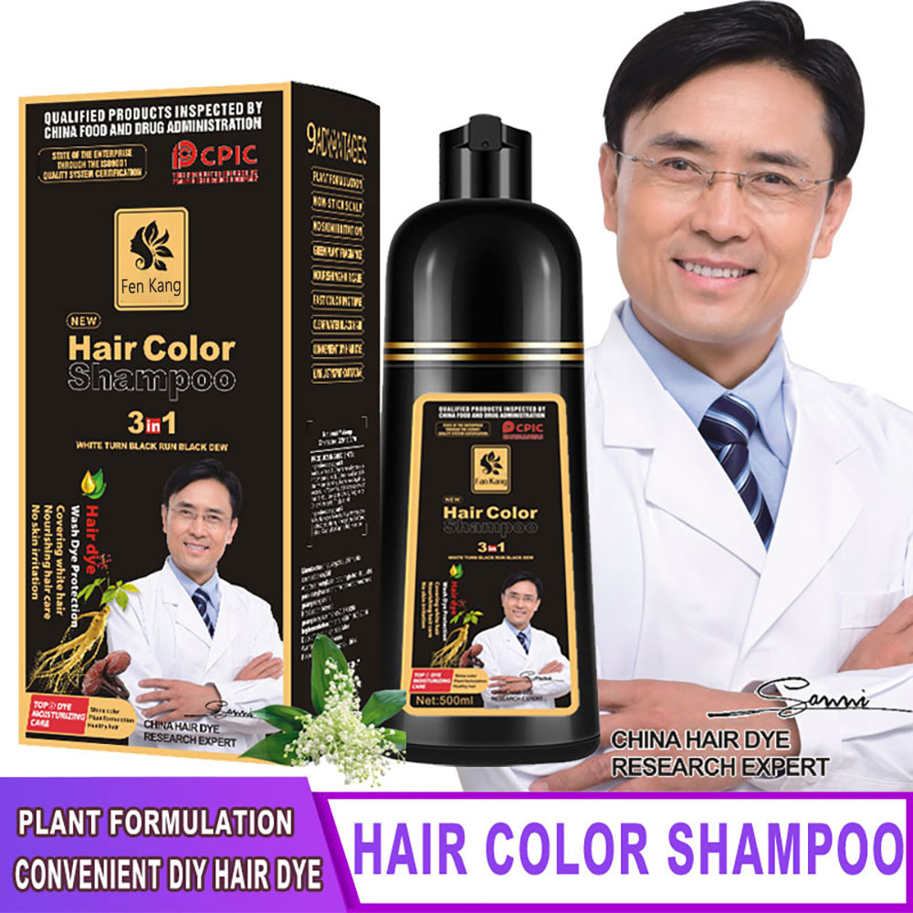3 In 1 Instant Coloring Shampo - đánh giá và giá Hair Spray Color