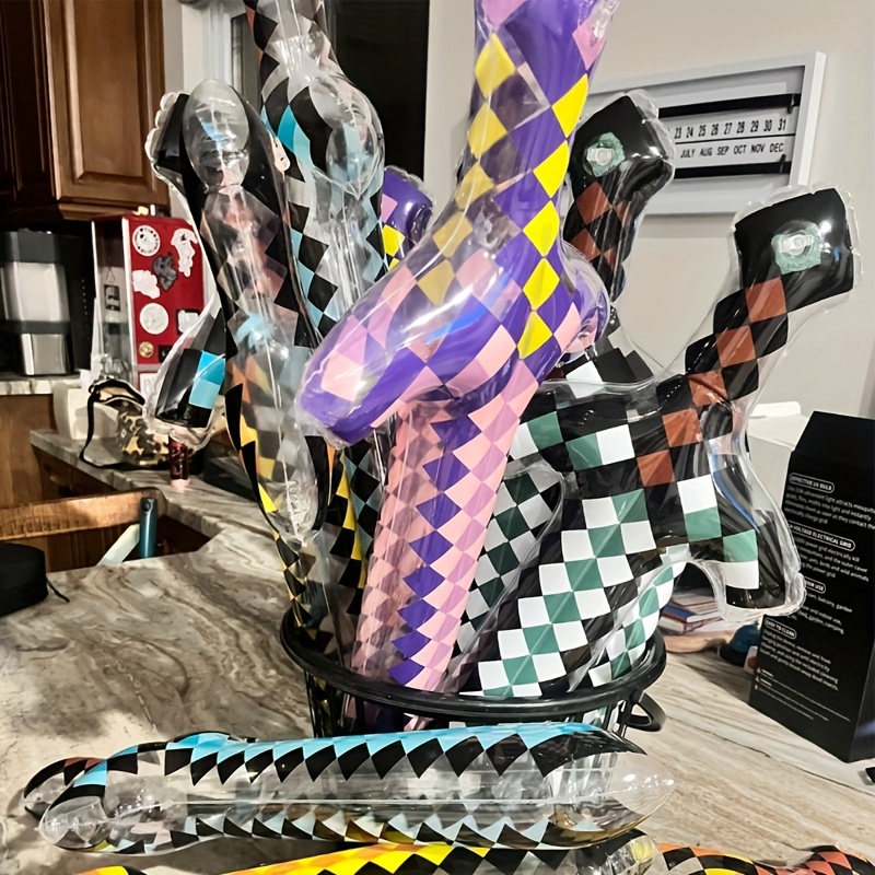 3Pcs Pixel Style Inflatable Sw - đánh giá và giá Cosplay Prop Dagger