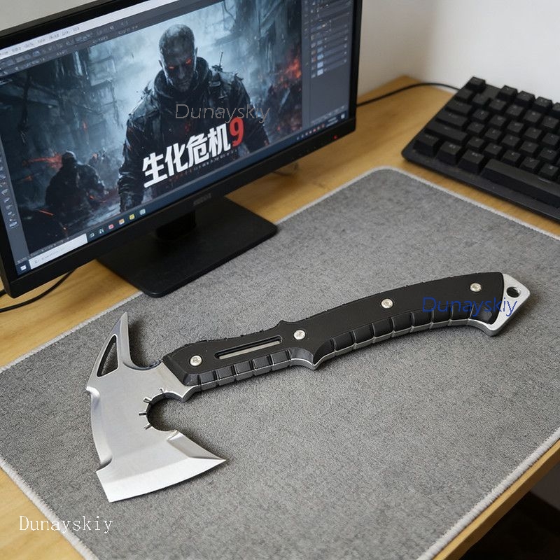 Re9 REQ Leon Cosplay Evil Requ - đánh giá và giá Cosplay Prop Axe