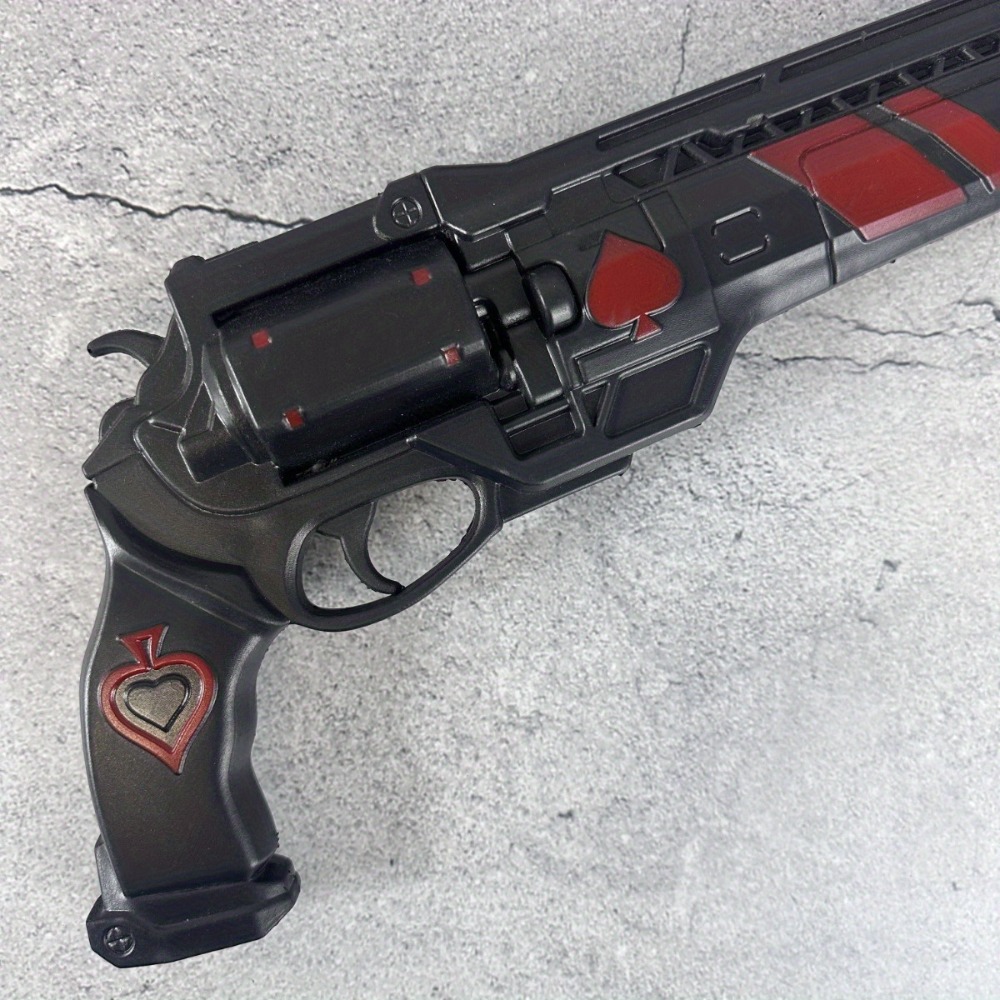 15inch PU Pistol Spades Gun Ka - đánh giá và giá Dva Cosplay Prop